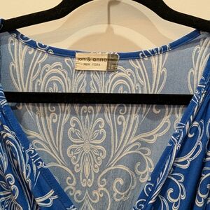 Jon & Anna Blue Patterned Dress